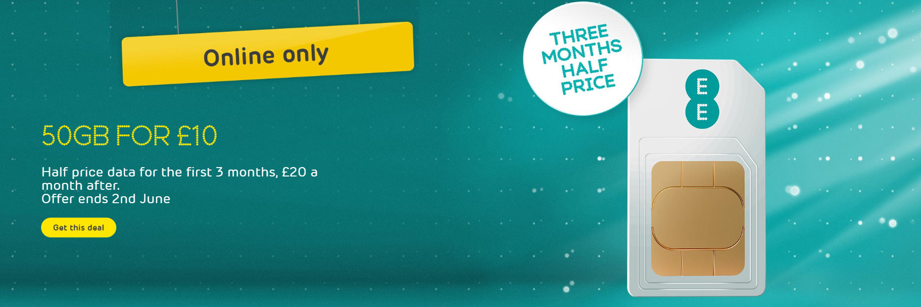 TEST – 50GB FOR £10 – Peoples Phone®